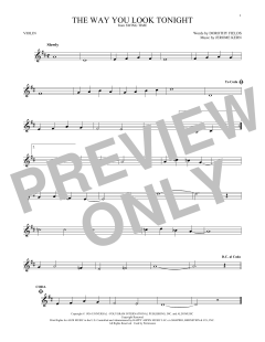 The Way You Look Tonight von Jerome Kern (Download) 