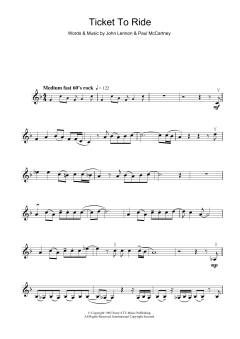 Ticket To Ride von The Beatles (Download) 