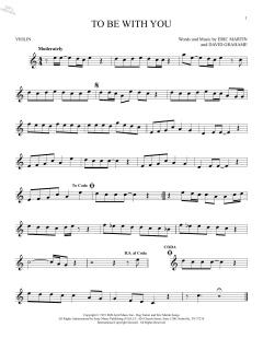 To Be With You von Mr. Big (Download) 