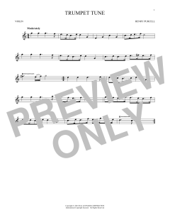 Trumpet Tune von Henry Purcell (Download) 