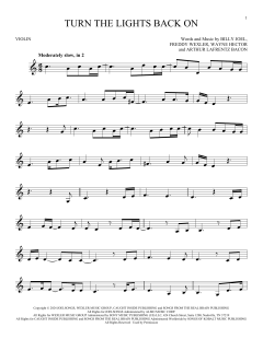 Turn The Lights Back On von Billy Joel (Download) 