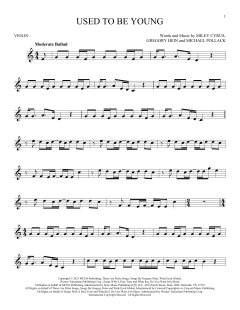 Used To Be Young von Miley Cyrus (Download) 