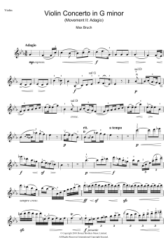 Violin Concerto No.1 In G Minor von Max Bruch (Download) 