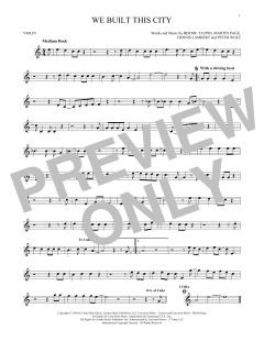 We Built This City von Starship (Download) 