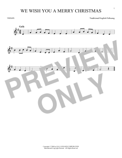 We Wish You A Merry Christmas von Traditional English Folksong (Download) 