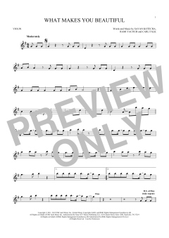 What Makes You Beautiful von One Direction (Download) 