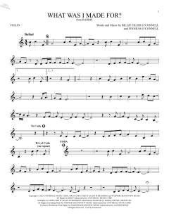 What Was I Made For? von Billie Eilish (Download) 