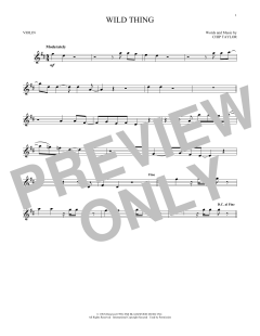 Wild Thing von The Troggs (Download) 