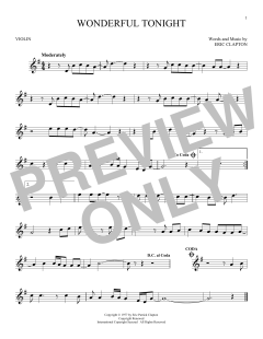 Wonderful Tonight von David Kersh (Download) 