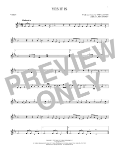 Yes It Is von The Beatles (Download) 