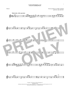 Yesterday von The Beatles (Download) 