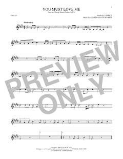 You Must Love Me von Madonna (Download) 