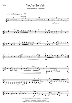 You're So Vain von Carly Simon (Download) 
