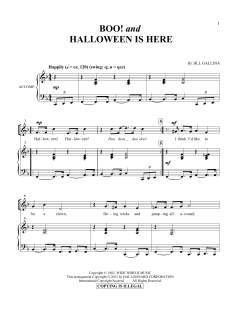 Boo! & Halloween Is Here von Jill Gallina (Download) 