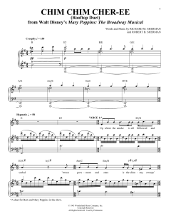 Chim Chim Cher-ee von Robert Bernard Sherman (Download) 