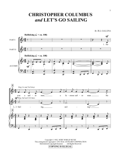 Christopher Columbus & Let's Go Sailing von Jill Gallina (Download) 