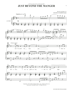 Just Beyond The Manger von Joseph M. Martin (Download) 