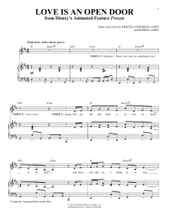 Love Is An Open Door von Robert Lopez (Download) 