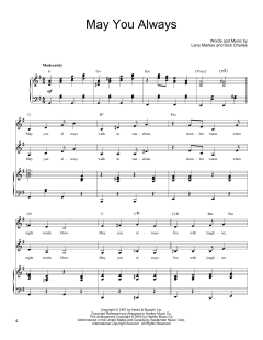 May You Always von McGuire Sisters (Download) 