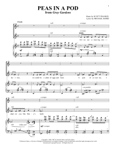 Peas In A Pod von Michael Korie (Download) 