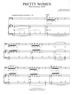 Pretty Women von Stephen Sondheim (Download) 