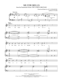 Silver Bells von Ray Evans (Download) 