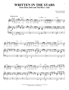Written In The Stars von Tim Rice (Download) 
