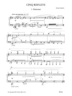 Cinq reflets von Kaija Saariaho (Download) 