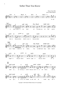 Softer Than You Know von Frans Bak (Download) 