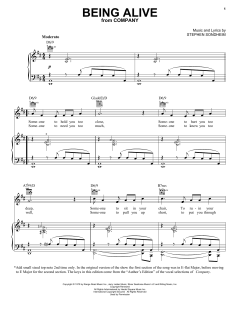 Being Alive von Stephen Sondheim (Download) 