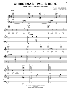 Christmas Time Is Here von Vince Guaraldi (Download) 