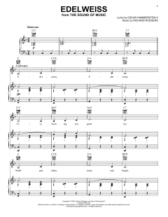 Edelweiss von Richard Rodgers (Download) 