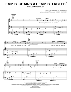 Empty Chairs At Empty Tables von Herbert Kretzmer (Download) 