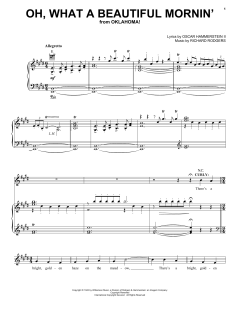 Oh, What A Beautiful Mornin' von Richard Rodgers (Download) 