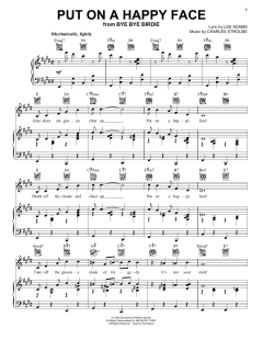 Put On A Happy Face von Lee Adams (Download) 