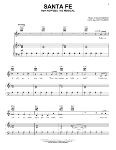 Santa Fe von Alan Menken (Download) 