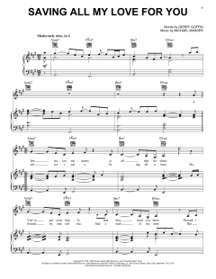 Saving All My Love For You von Whitney Houston (Download) 