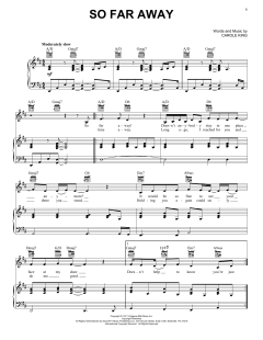 So Far Away von Carole King (Download) 