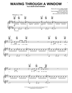 Waving Through A Window von Benj Pasek (Download) 