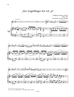 Der Vogelfänger bin ich, ja von Wolfgang Amadeus Mozart (Download) 