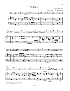 Andante von Franeois Baissicre (Download) 