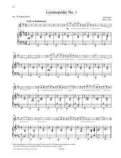 Gymnopédie No. 1 von Erik Satie (Download) 