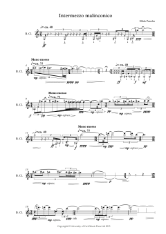 Intermezzo Malinconico von Hilda Paredes (Download) 