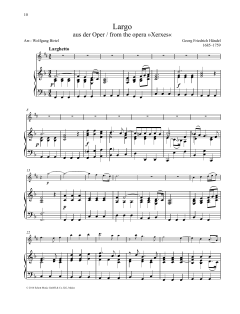 Largo von Georg Friedrich Händel (Download) 