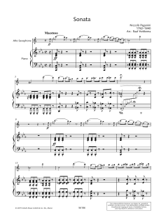 Sonata von Niccolò Paganini (Download) 