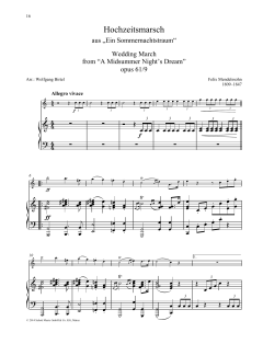 Wedding March von Felix Mendelssohn Bartholdy (Download) 