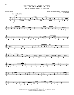 Buttons And Bows von Bob Hope (Download) 