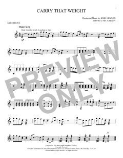 Carry That Weight von The Beatles (Download) 