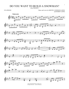 Do You Want To Build A Snowman? von Robert Lopez (Download) 