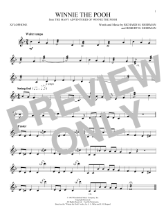 Winnie The Pooh von Robert Bernard Sherman (Download) 